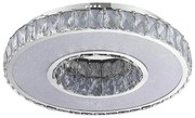 Luxera Orama 64398 kristály mennyezeti lámpa, 39W LED, 4000K