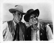 Fotográfia Gary Cooper and Burt Lancaster In 'Vera Cruz', Archive Photos