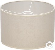 Tartós fényes lámpabúra Ekri 30 20 cm Lámpabúra Krém Bézs