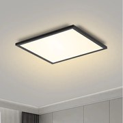 Brilagi - Dimmelhető SLIMFRAME LED/25W/230V 30x30 cm fekete + távirányító