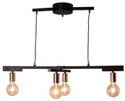 ByRydens 4201030-4002 - Kábelre függesztett csillár ZEONA 4xE27/5W/230V