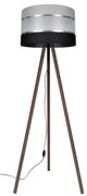 Állólámpa CORAL 1xE27/60W/230V barna/fekete/szürke/krom