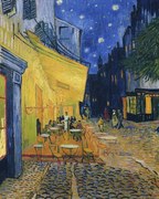 Reprodukció Éjszakai Kávézó terasza, Vincent van Gogh