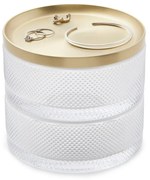 Tesora üveg ékszerdoboz, aranyszínű fedéllel - Umbra