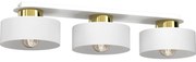 Mennyezeti lámpa MARTI 3xE27/15W/230V fehér/arany