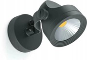 Faro Alfa Led projektorlámpa IP65, 13W, 700lm, sötétszürke, forgatható