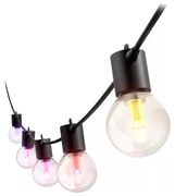 Philips - LED RGBW fényerőszabályozható kültéri fényfüzér Hue FESTAVIA 20xLED 14m IP65