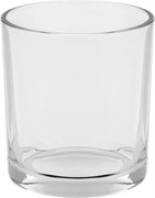 üveg váza henger gyertyatartó cső h10 d10