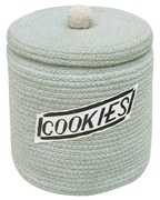 Világoskék textil játéktároló kosár ø 20x26 cm Cookie Jar – Lorena Canals