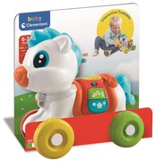 Póni Wheely zenélő, húzható készségfejlesztő játék Clementoni