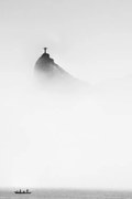 Fotográfia Cristo in the mist, Trevor Cole