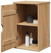 OTTA tömör fenyőfa fali fürdőszobaszekrény 35x30x55 cm