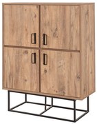 Quantum Atlantic Pine and Black szekrény