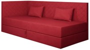 IVETA 4 heverő, 207x90x97, opera ruby