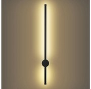 Brilagi - LED kültéri fali lámpatest AURA LED/12W/230V 3000K IP54 fekete