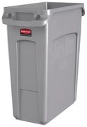 Rubbermaid Slim Jim műanyag szemetes kosár szelektív hulladékgyűjtésre, 60 literes térfogattal