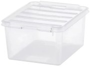 SmartStore Tárolódoboz fehér kapcsokkal Classic, 2l, 2 l