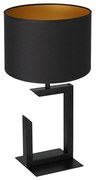 Luminex Asztali lámpa 1xE27/60W/230V 45 cm fekete/arany LU3403