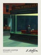 Reprodukció Éjszakai sólymok, Edward Hopper