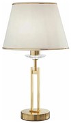 Kolarz 330.71.8C - IMPERIAL kristály asztali lámpa 1xE27/60W/230V arany/beige