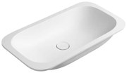 Sapho - Süllyesztett mosdó ROCKSTONE 67x35,5 cm matt fehér