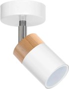 spotlámpa JOKER WHITE WOOD 1xGU10/8W/230V