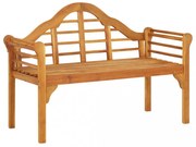tömör akácfa kerti pad 125 cm