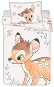 Disney Bambi ovis ágyneműhuzat 100x135 cm 40x60 cm (Beige)