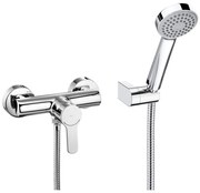 Roca A5A2009C02 - L20 csaptelepes zuhanyszett, fényes króm