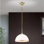 Orion HL 6-1809/1 - Csillár láncon OLD LAMP 1xE27/40W/230V fehér/réz