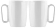 Fehér agyagkerámia bögre szett 2 db-os 250 ml Fuori – Vialli Design