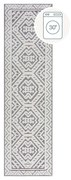 Szürke mosható zsenília futószőnyeg 60x240 cm Jaipur – Flair Rugs