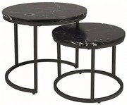 Amaro dohányzóasztal szett fekete