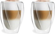 Latte 2 db duplafalú pohár, 300 ml - Vialli Design