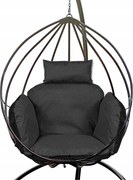 Kerti párna 112x113 cm Szék Lógó Hinta Gólya Fészek