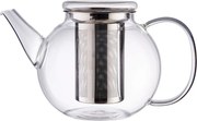 TEA TIME teáskanna fém szűrővel 1,2l