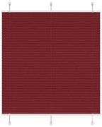 pliszírozott redőny Bordeaux piros 115x150 cm szövetszélesség