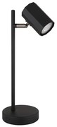 Globo 57918TB - Asztali lámpa JAMES 1xGU10/5W/230V fekete