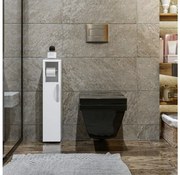 Szekrény WC-papír tartóval STAR 65x15 cm fehér