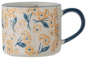 Kék-bézs agyagkerámia bögre 400 ml Myah – Bloomingville