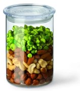 Simax 5152 üvegedény műanyag fedéllel, 0,8 l