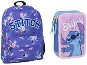 Disney Lilo és Stitch A csillagkutya iskolatáska és tolltartó szett 2 db-os (Hibiscus)