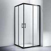 Motril Black zuhanykabin 100x100, 190cm, 6mm,, NANO