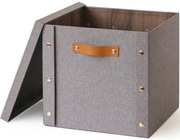 Kitchisimo 2 db tárolódoboz fedéllel 30 × 30 × 28cm, L