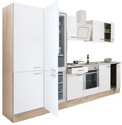 Yorki 330 konyhabútor alsó sütős, alulfagyasztós hűtős kivitelben