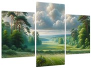 Kép - Zöld táj (90x60 cm)