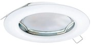 Eglo Peneto 98644 LED beépíthető lámpa, fix, 1x3W GU10 LED, 2700K, 240 lm