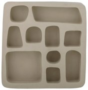 Világosszürke többszintes fali polc 67 cm Antonio – Bloomingville