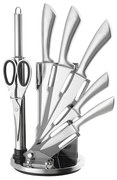 8 db-os késkészlet tartóval