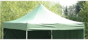 PROFI Póttető kerti összecsukható sátorhoz 3 x 3 m zöld
